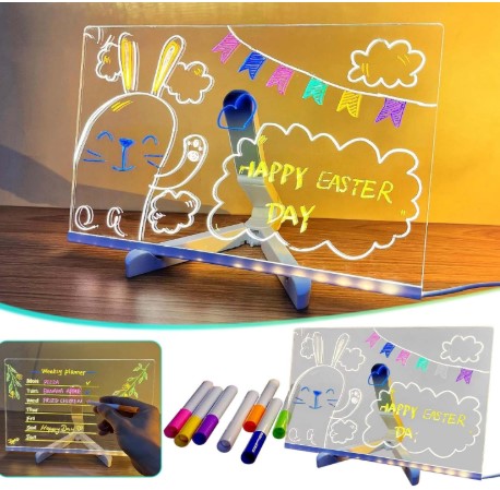 Yeni Neon Işıklı Tahta