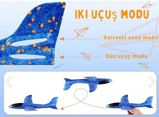 Uzun Menzilli Uçak Seti™ (Uçak+Mancınık)