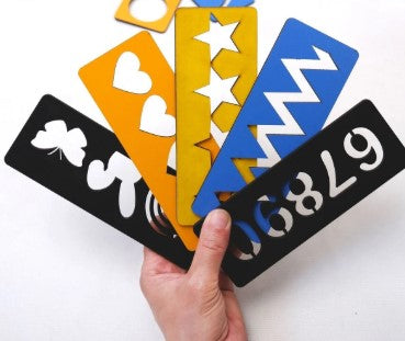 Renkli El Kası Geliştirme Ve Çizgi, Sayı Ve Şekil Çalışmaları Seti 16 Parça
