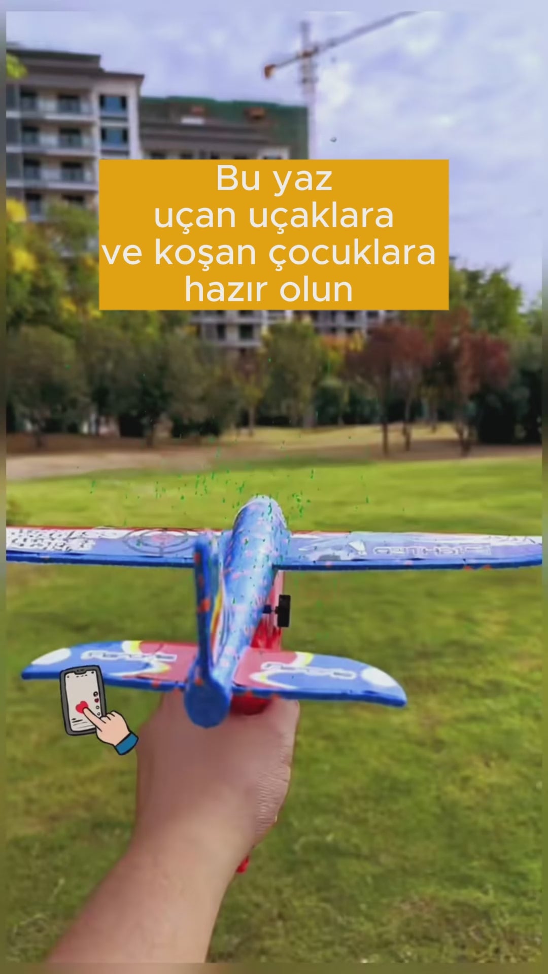 Uzun Menzilli Uçak Seti™ (Uçak+Mancınık)